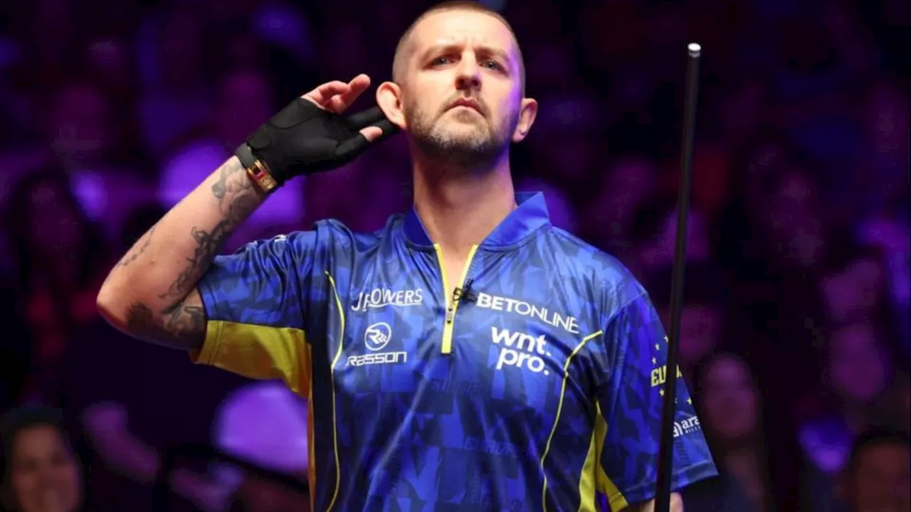 Europe Leads USA 6-4 in 2024 Mosconi Cup, Sanchez Ruiz Triumphs