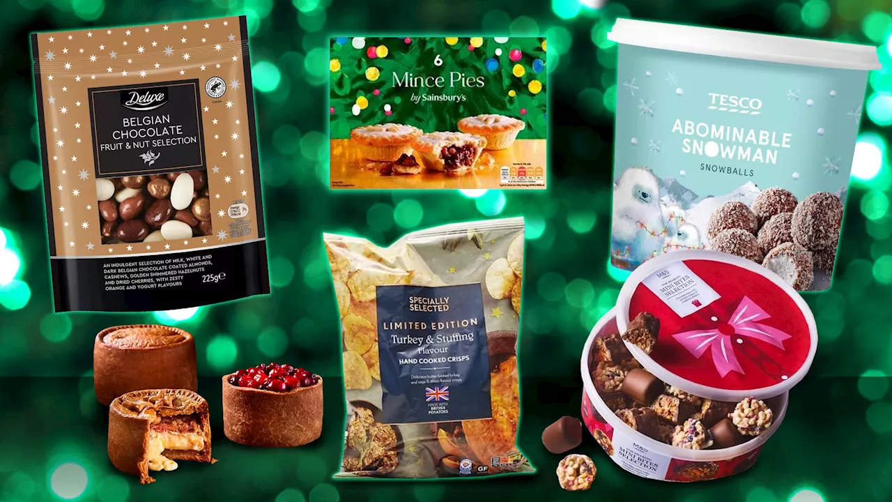 Festive Snacks Galore: Posh Crisps, Mince Pies, and More to Whet Your Appetite This Holiday Season