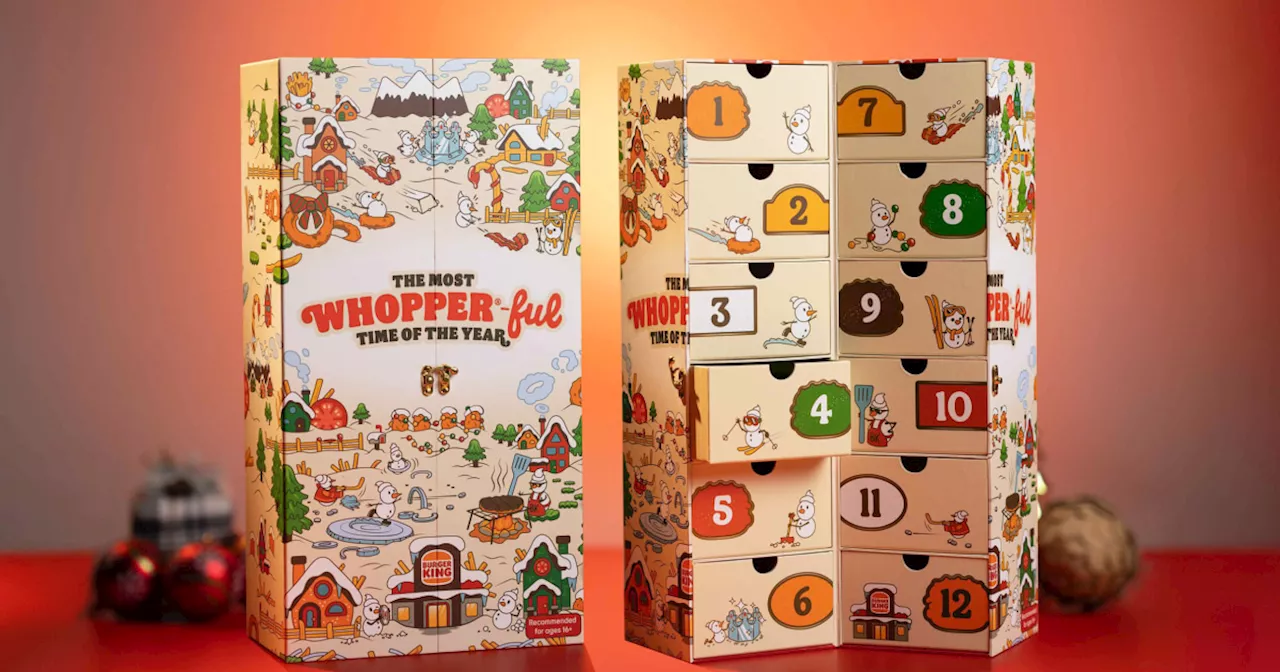 Burger King Celebrates Holidays With Advent Calendar and 31 Days of Deals