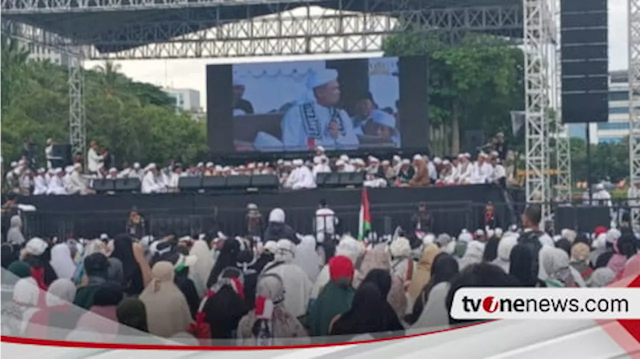 Habib Rizieq Shihab Suarakan Revolusi Akhlak dan Dukungan untuk Palestina di Reuni Akbar PA 212