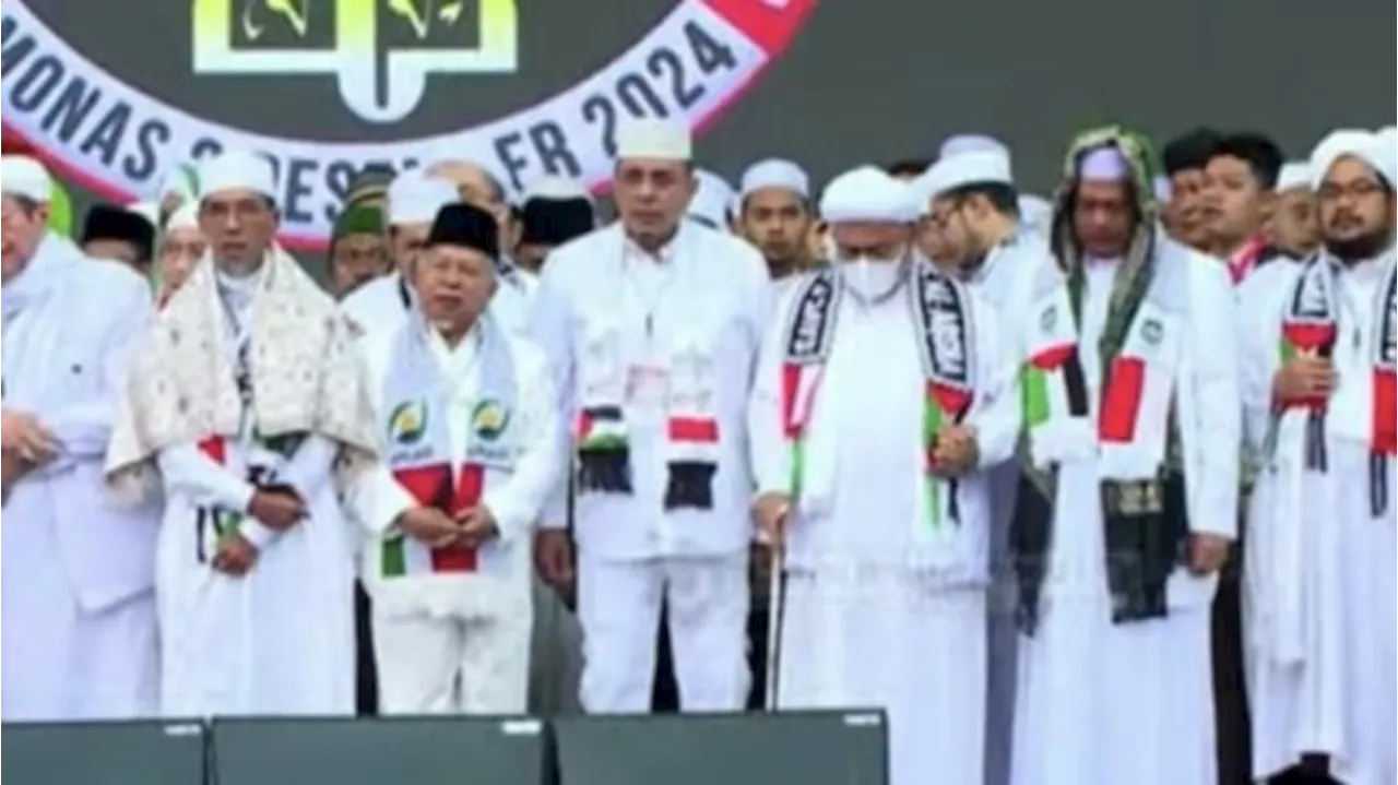 Reuni Akbar 212, Habib Rizieq Suarakan Revolusi Akhlak dan Dukungan untuk Palestina