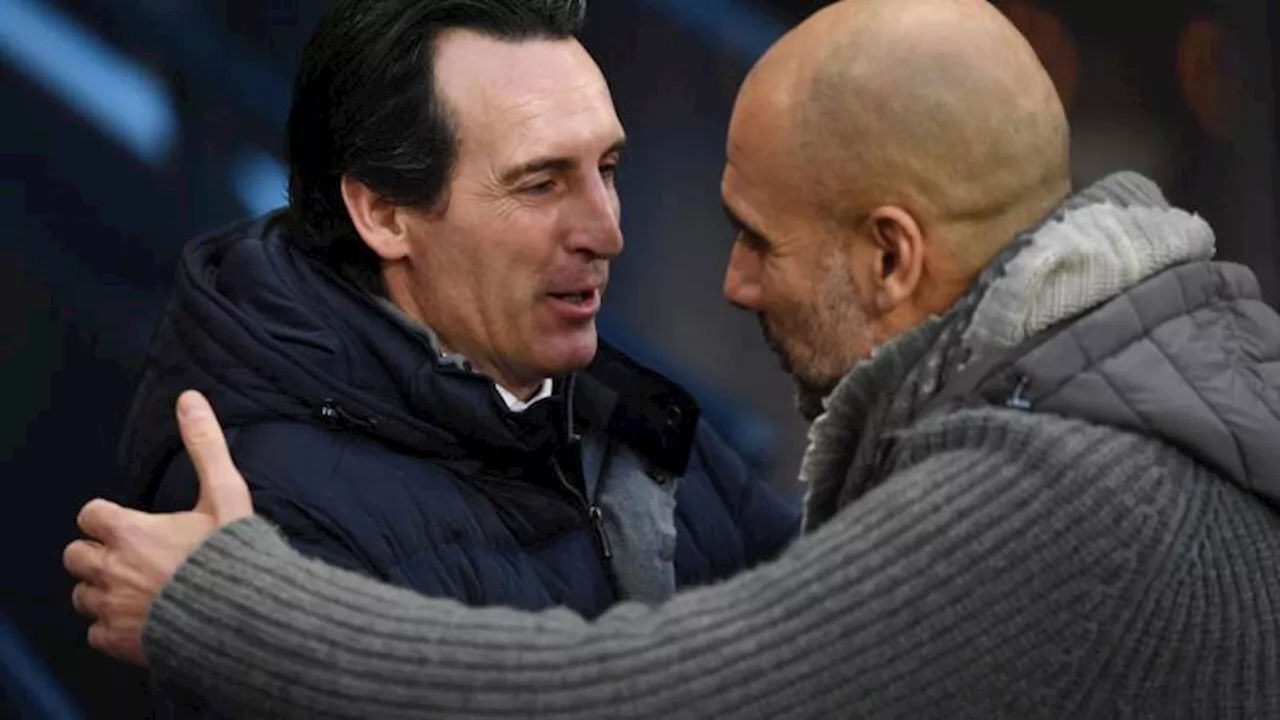 Emery insists Guardiola 'still the best' despite Man City slump