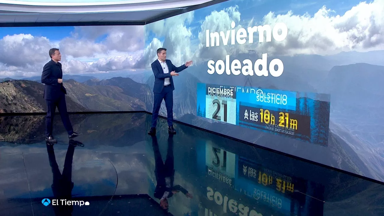 César Gonzalo anuncia que las navidades arrancan con sol y mucho frío, con excepciones: 'Estabilidad sí,