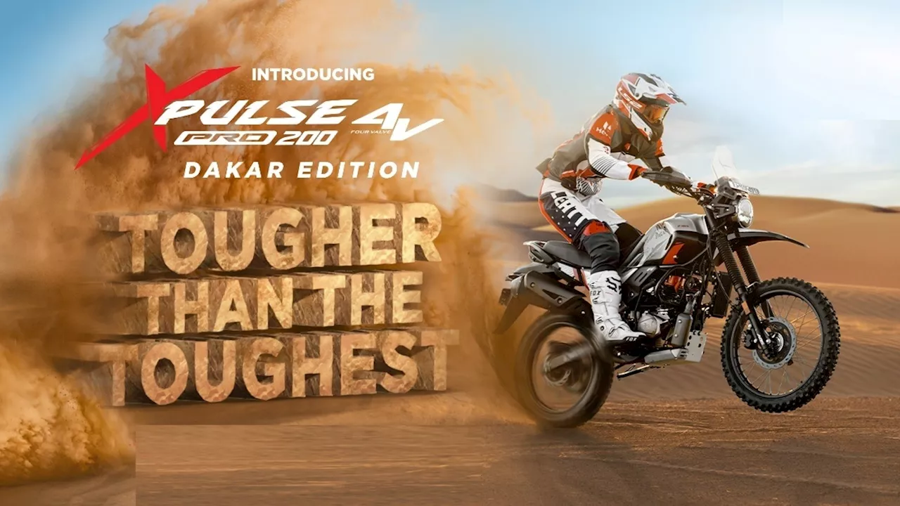 Hero MotoCorp ने XPulse 200 4V प्रो Dakar Edition लॉन्च किया