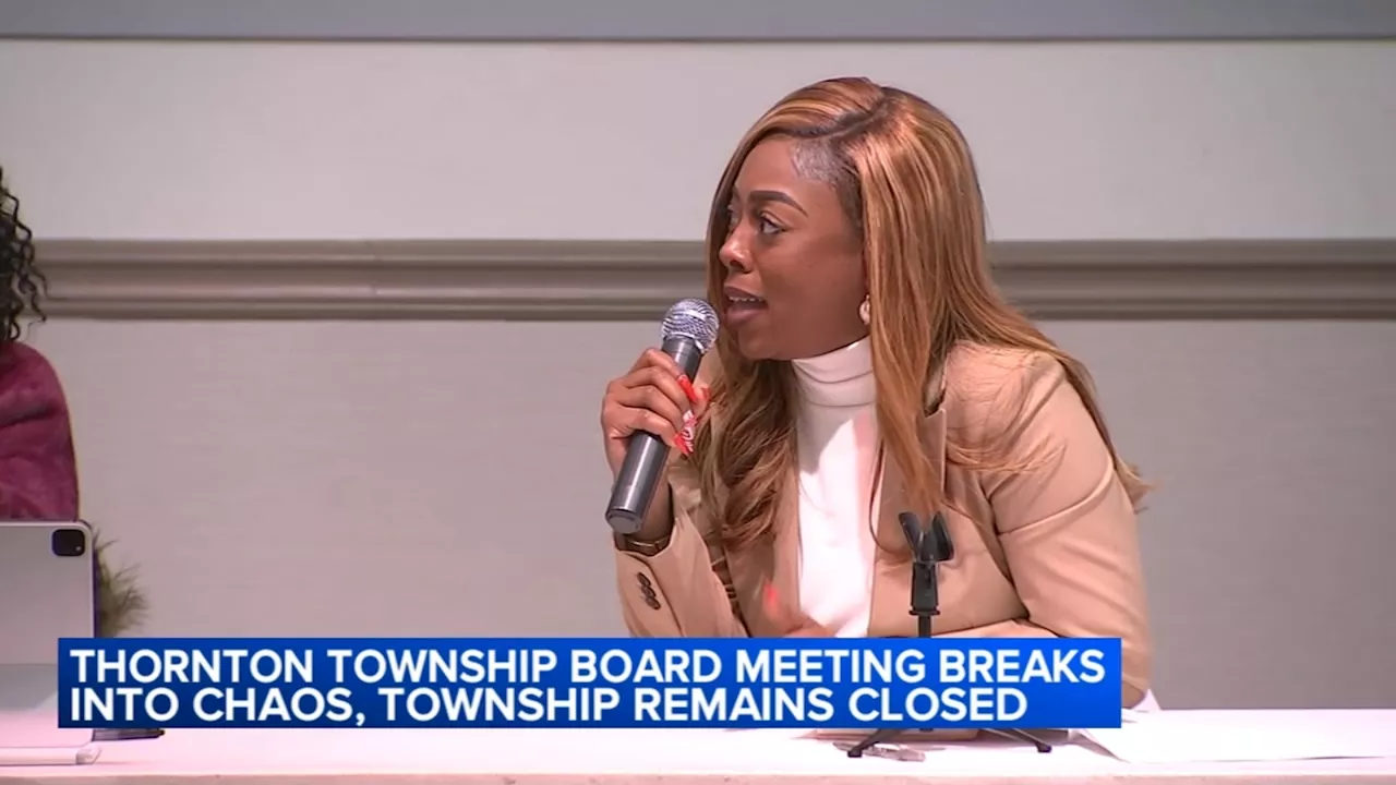 Thornton Township's government remains shut down, without crucial insurance after chaotic meeting