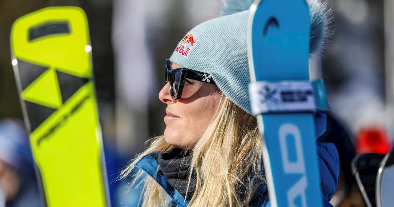 Lindsey Vonn Returns to Downhill Skiing After Knee Replacement