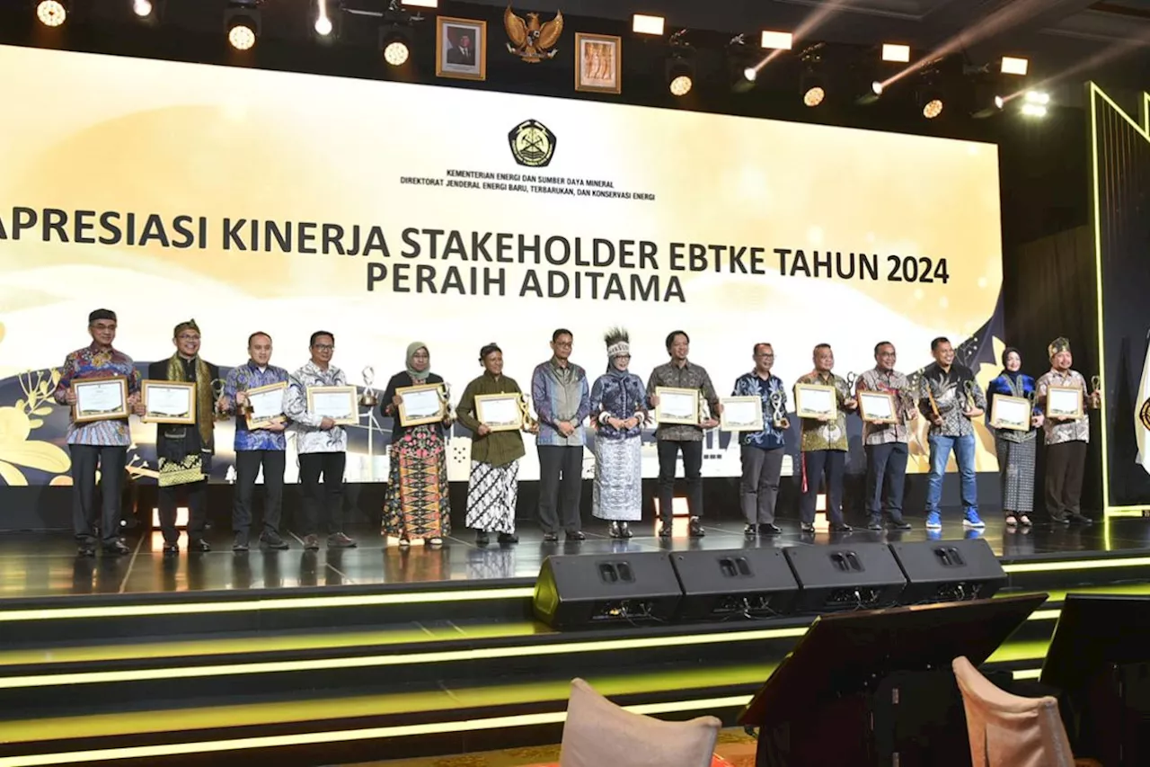 Apresiasi Kinerja Stakeholder EBTKE Tahun 2024