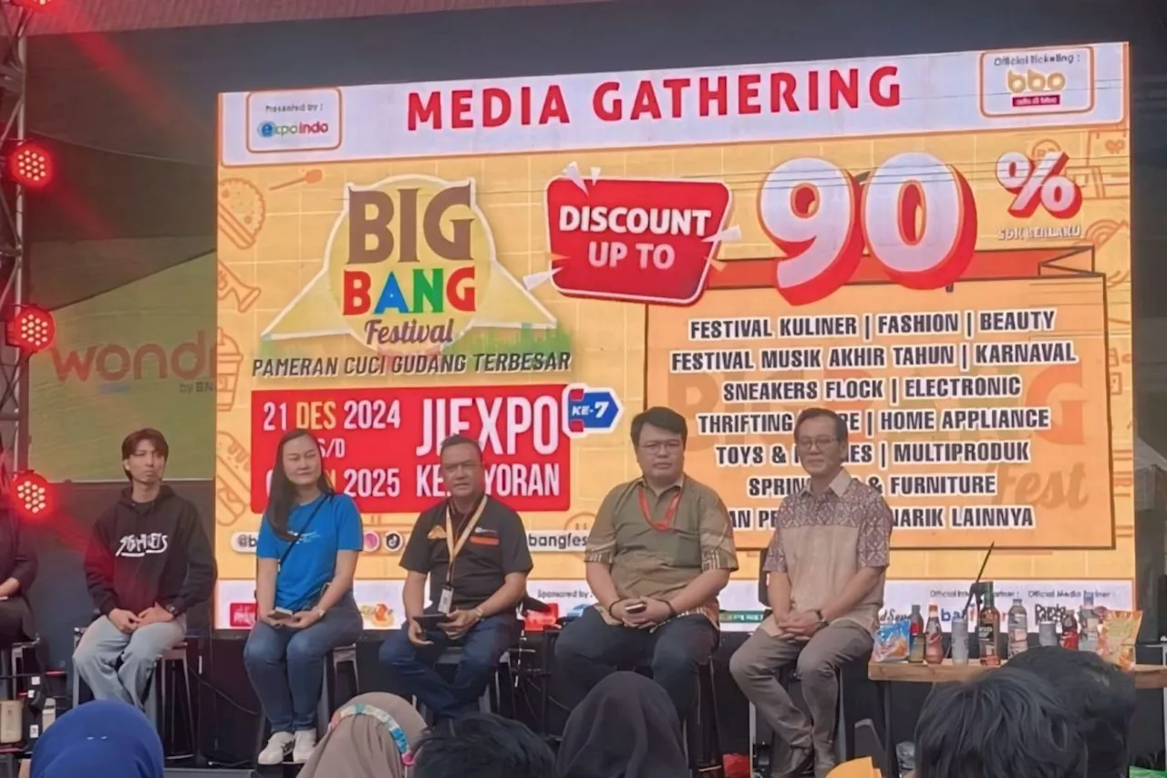 Big Bang Festival dimeriahkan sejumlah musisi di JI-Expo Kemayoran