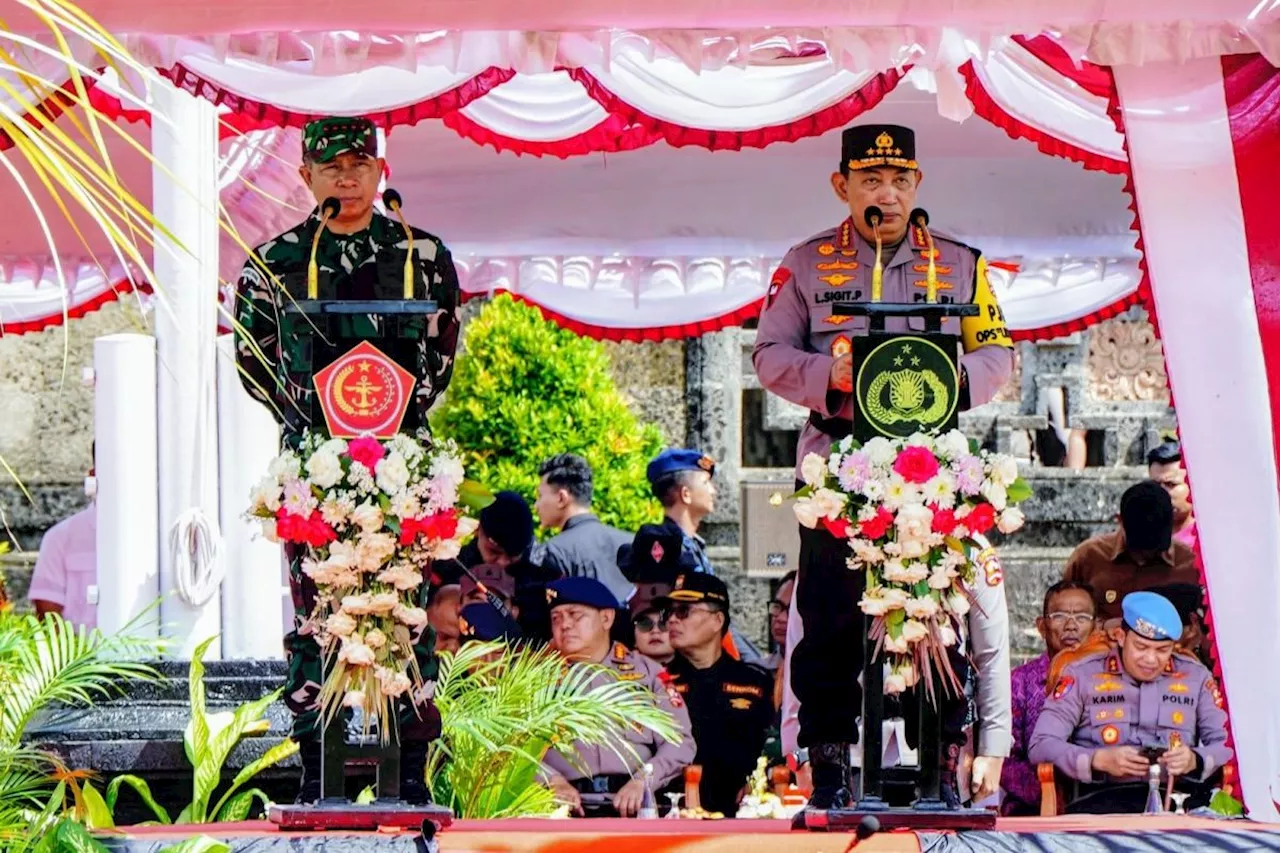 Polri Bentuk Satgas Bencana dalam Operasi Lilin 2024