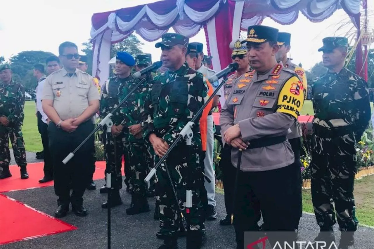 TNI Siapkan 80.856 Personel dan Armada Transportasi untuk Pengamanan Natal dan Tahun Baru