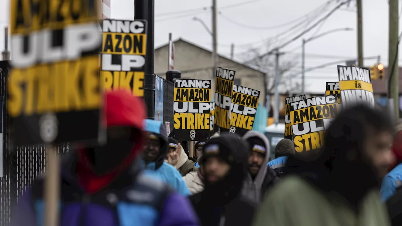 Amazon and Starbucks workers are on strike. Trump might have something to do with it