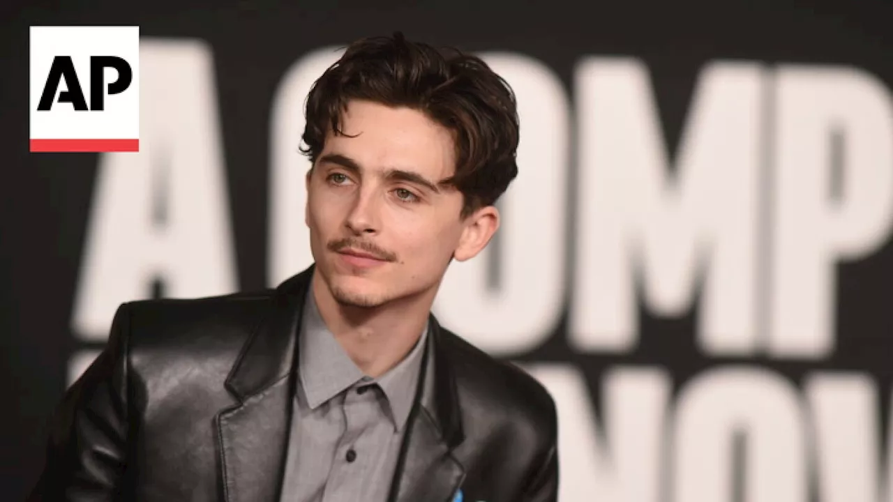 How Timothée Chalamet transformed into Bob Dylan| AP interview