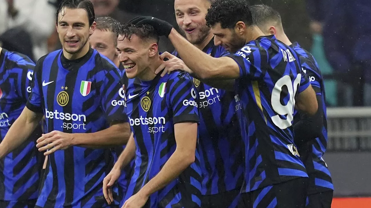 Inter Milan reaches Italian Cup quarterfinals after Asllani scores direct from corner kick