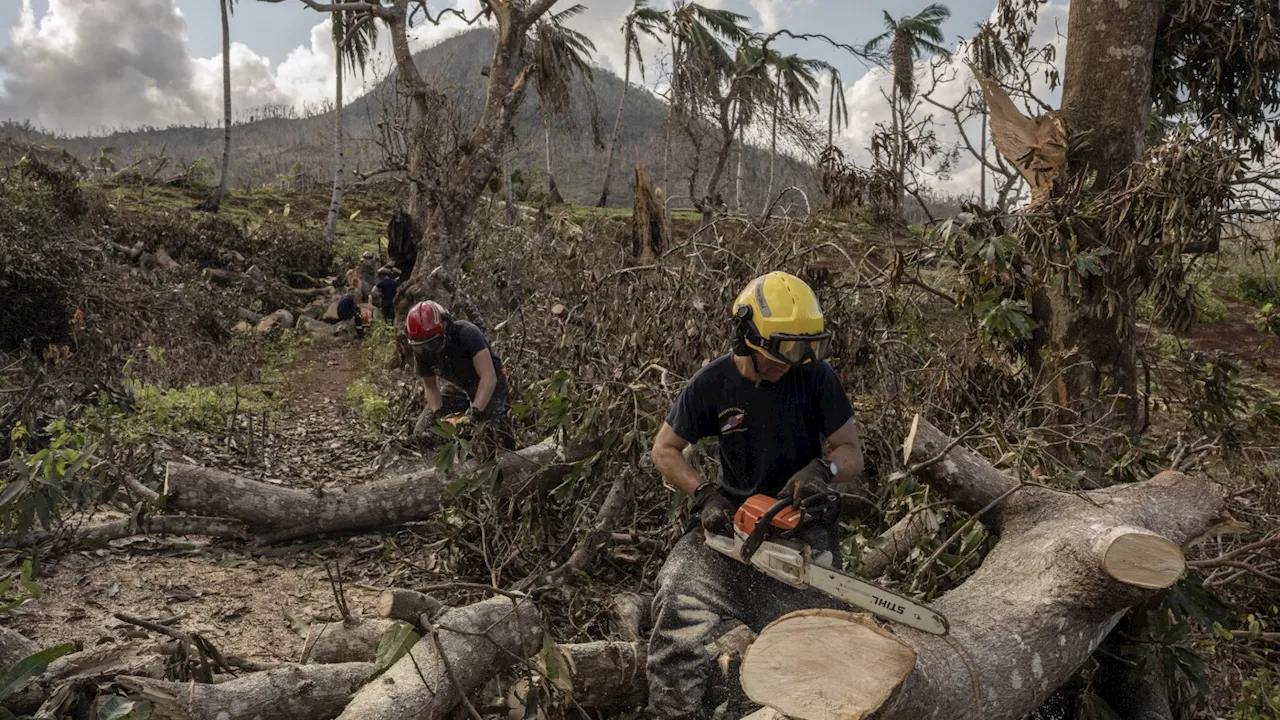 Macron met with anger and frustration over cyclone response during French leader's visit to Mayotte