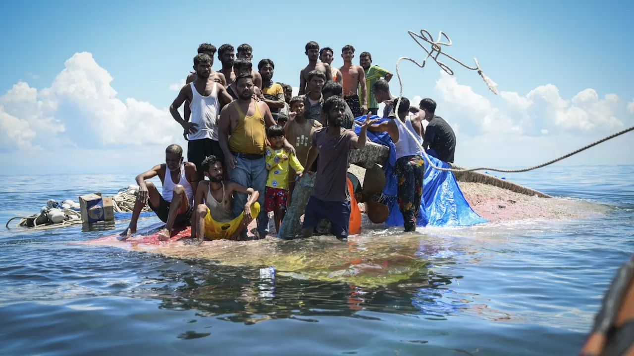 Sri Lanka Rescues Over 100 Rohingya Refugees Found Adrift