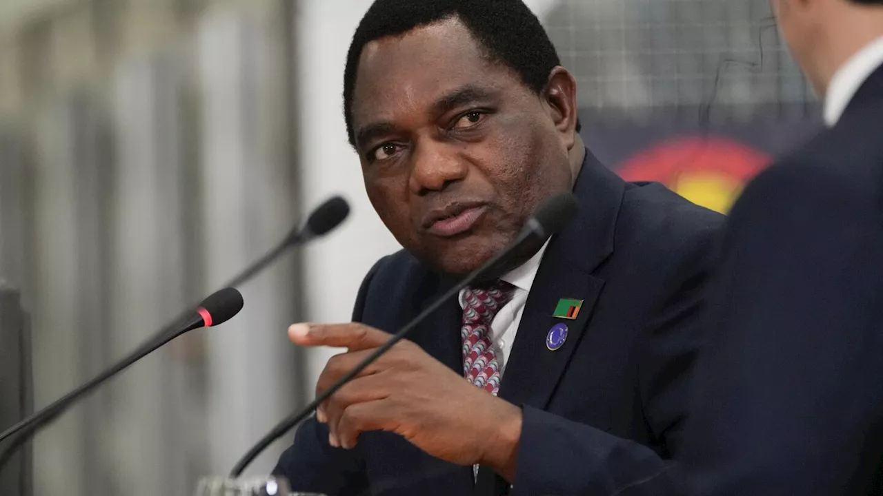 Zambian police arrest 2 over alleged plot to bewitch President Hichilema