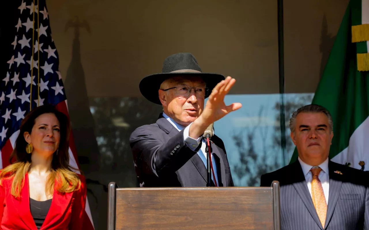 Viene una sacudida para México con la llegada de Donald Trump: Embajador Ken Salazar