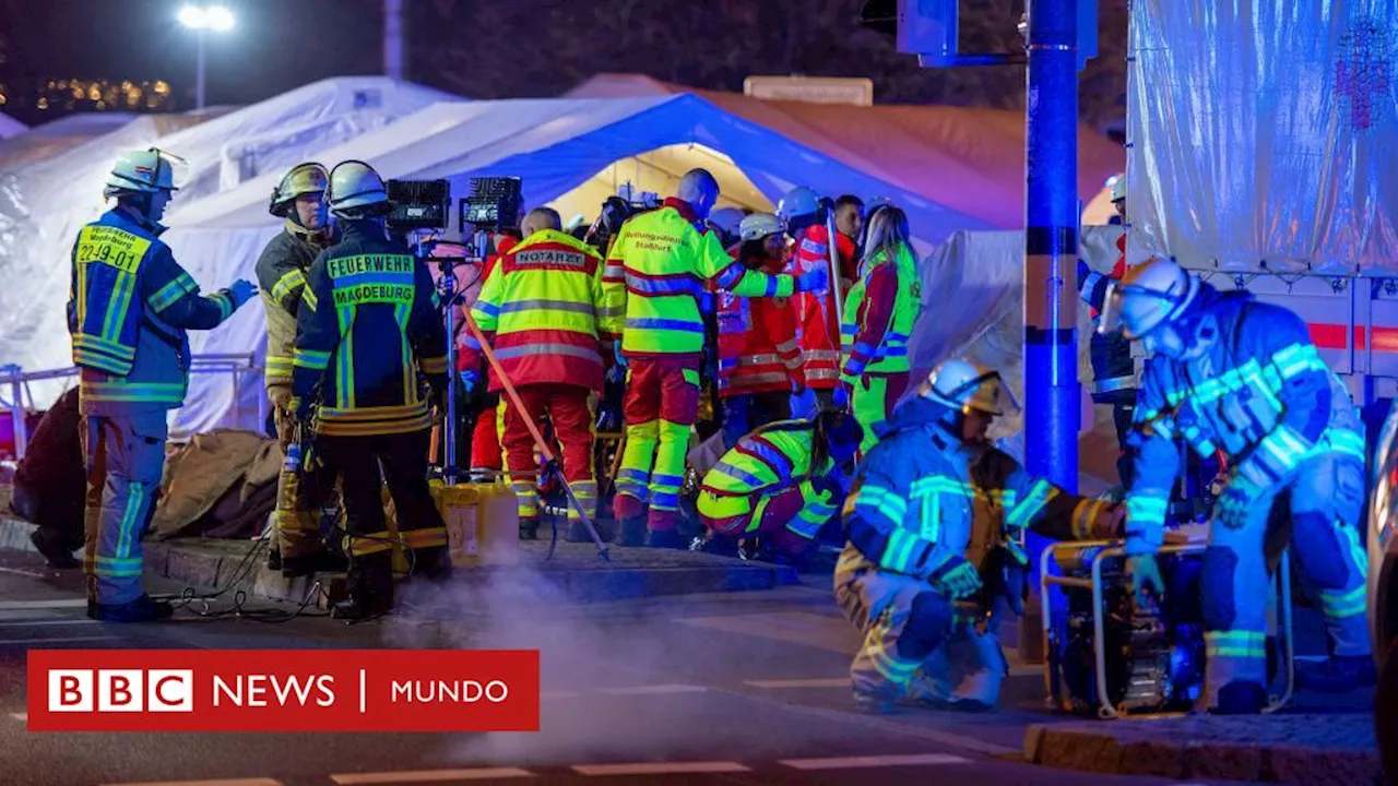 Magdeburgo: al menos dos muertos y decenas de heridos tras un atropello en un mercado de Navidad en Alemania