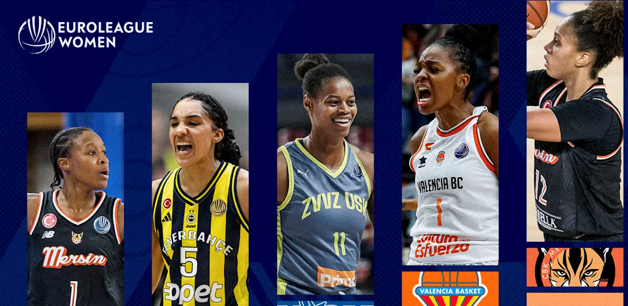 Trois Françaises dans le cinq majeur de l’EuroLeague en décembre avec Rupert, Ayayi et Williams