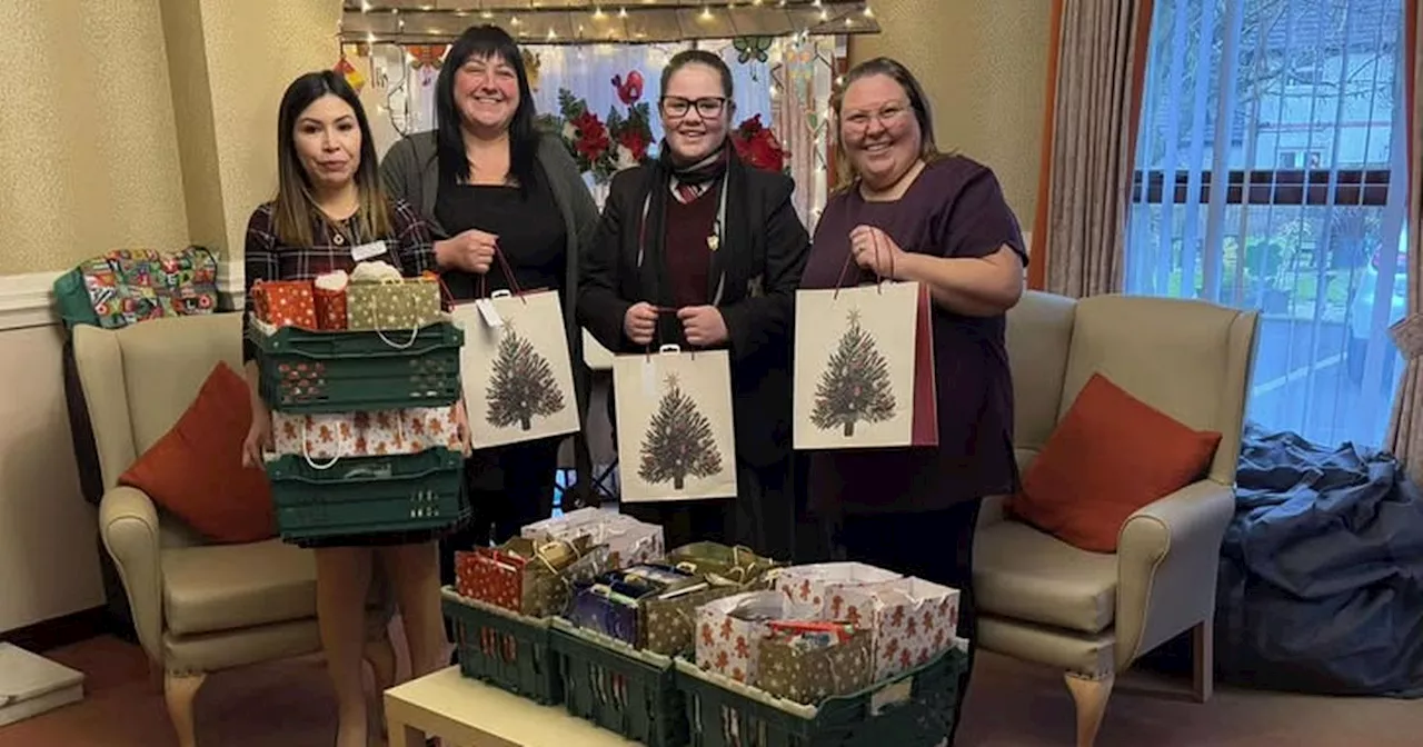 Teen creates over 100 hampers for care homes in honour of great-grandad