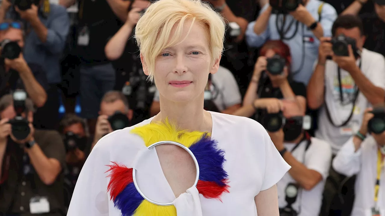 L'actrice Tilda Swinton, invitée d'honneur de la 75ème Berlinale