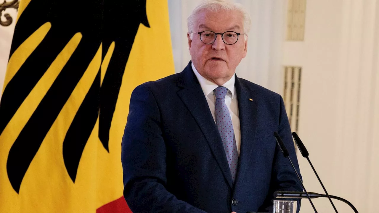 Nach verlorener Vertrauensfrage: Steinmeier: Neuwahlentscheidung nach Weihnachten