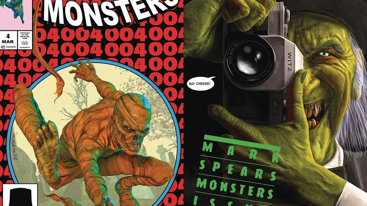 Mark Spears' Monsters #4 in Keenspot March 2025 Solicits