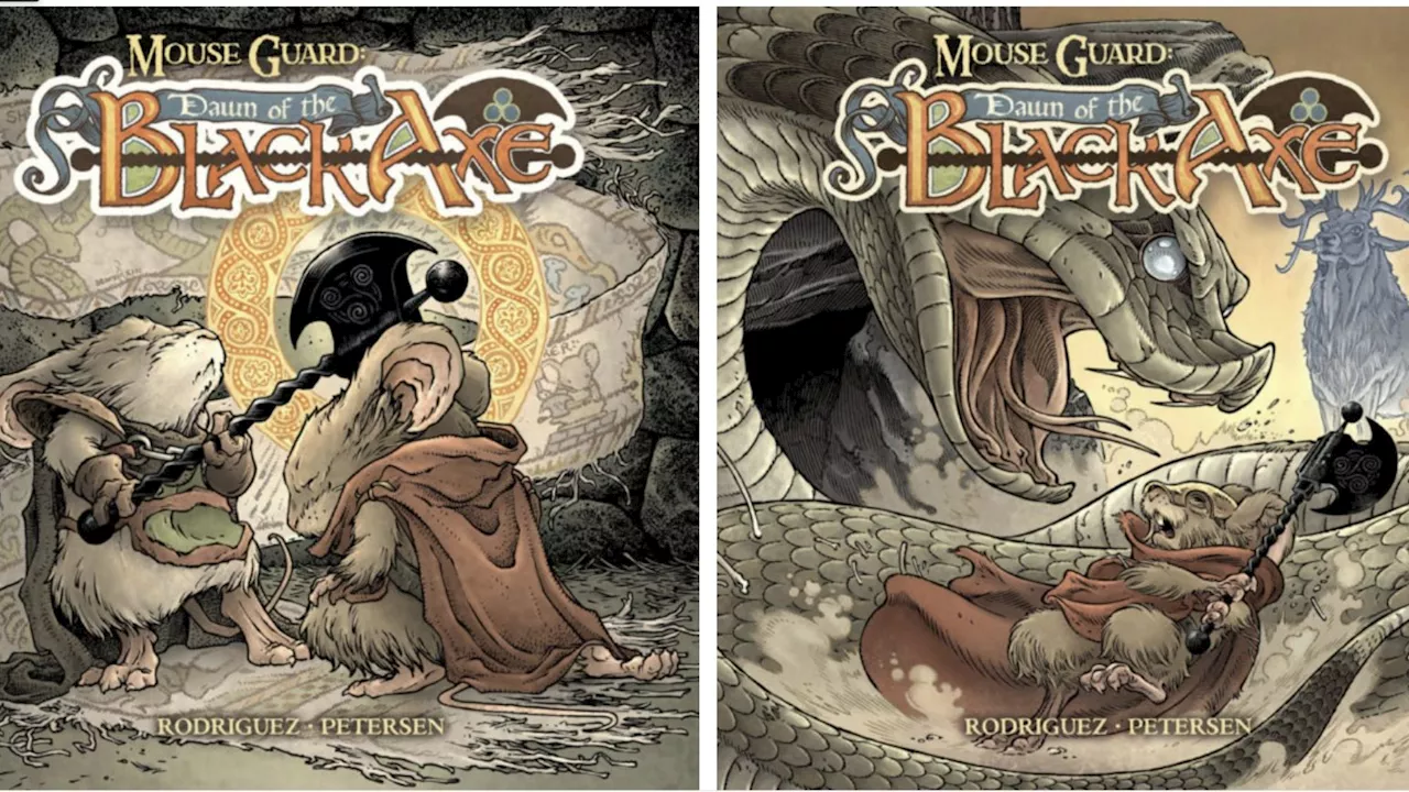 Mouse Guard: Dawn Of The Black Axe Returns with Locke & Key's Gabriel Rodríguez