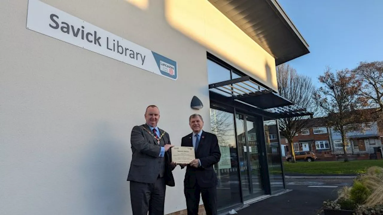 New Savick Library Opens in Lancashire