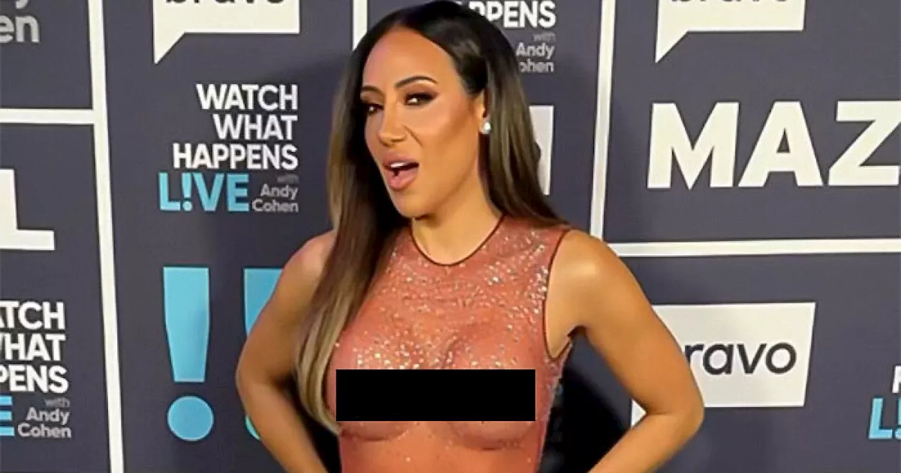 Melissa Gorga, 45, Bares It All In “Tacky' See-Through Look: “High Body Count Dress”