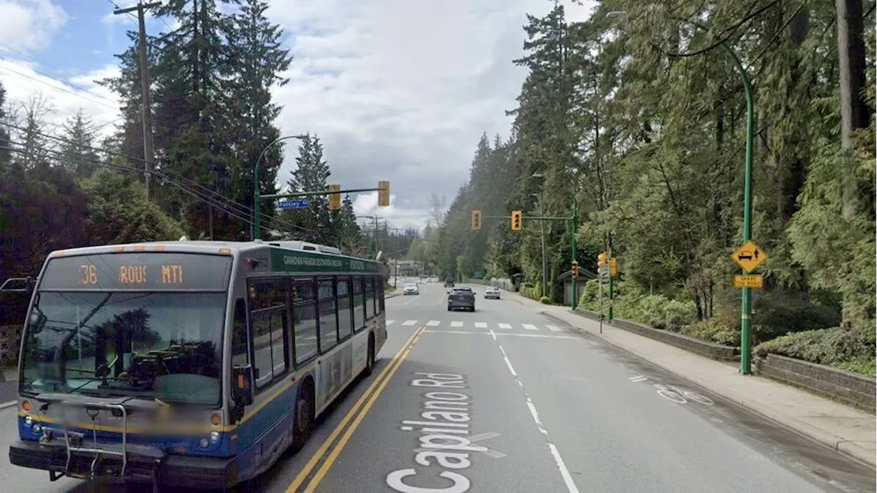 Teen struck by driver on Capilano Road has died, North Vancouver RCMP confirm