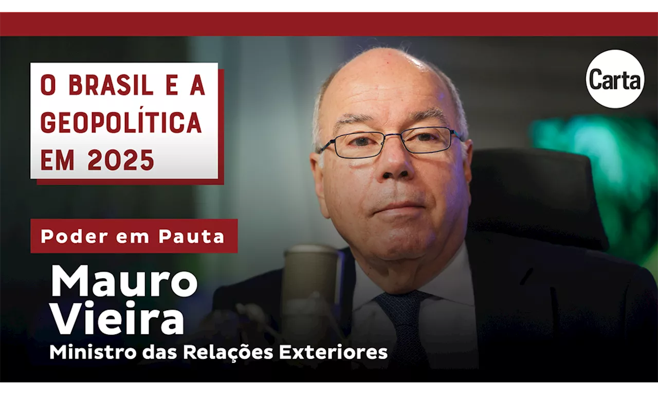 Mauro Vieira: ‘Lula e Trump se entenderão bem, porque são nacionalistas’