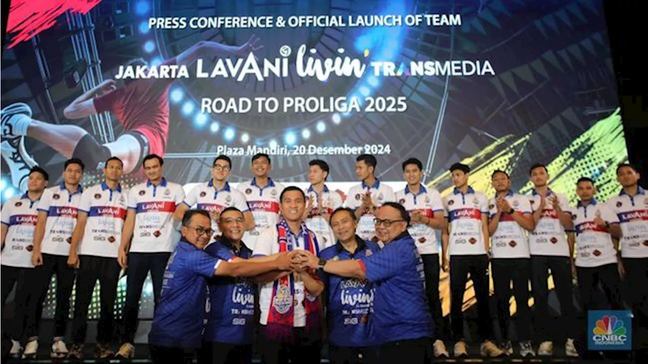 Jakarta LavAni Livin' Transmedia Siap Arungi Proliga 2025