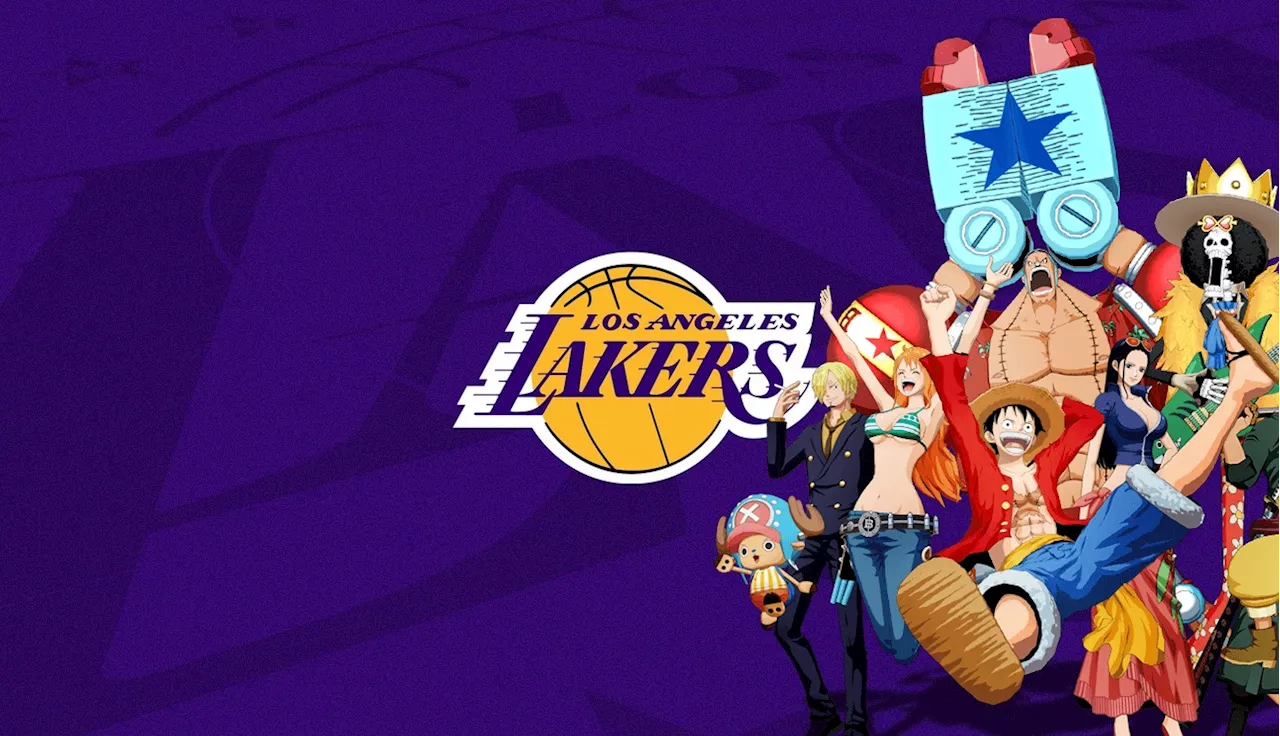 One Piece’s Luffy Joins the Los Angeles Lakers in Shocking Collab