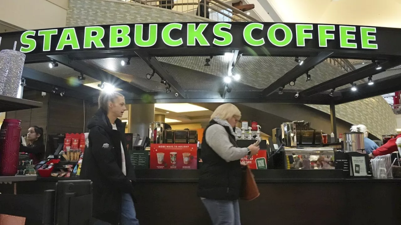 Starbucks workers plan strikes that could spread to 100s of US stores by Christmas Eve