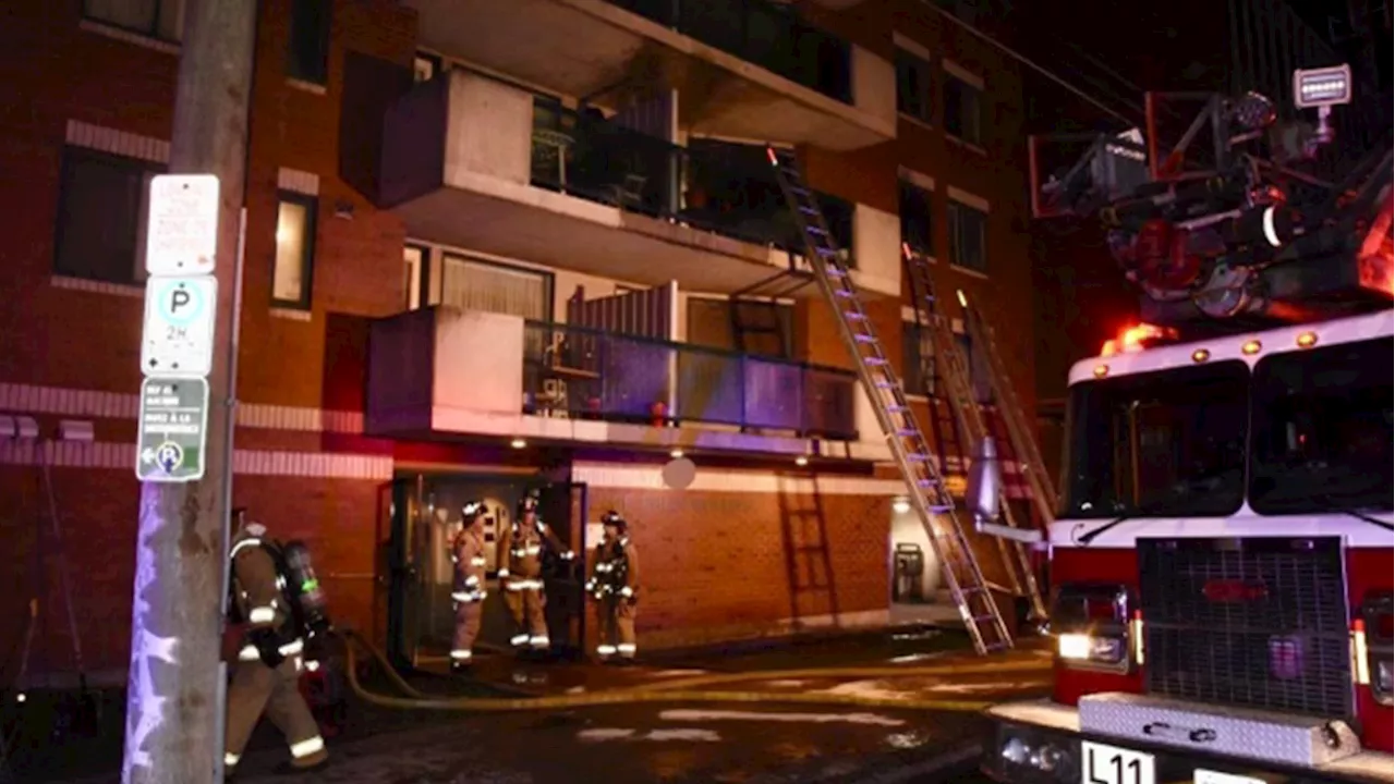 Centretown apartment fire displaces one person