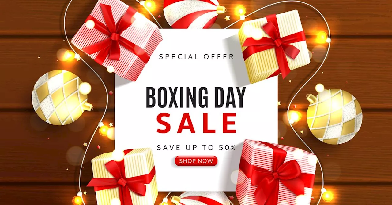 Boxing Day 2024 sales and early deals available from Boots, Ninja and New Look