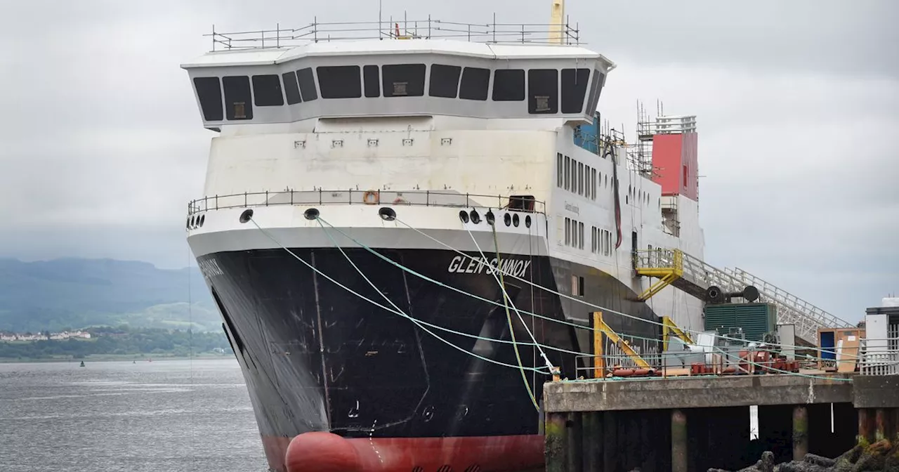 Long-awaited ferry the Glen Sannox to enter service within weeks, says CalMac