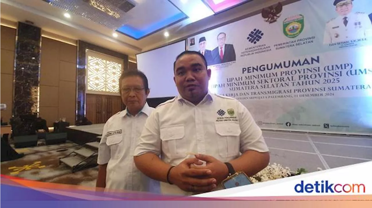 Daftar UMK di Sumsel yang Sudah Diputuskan Gubernur, Palembang Tertinggi