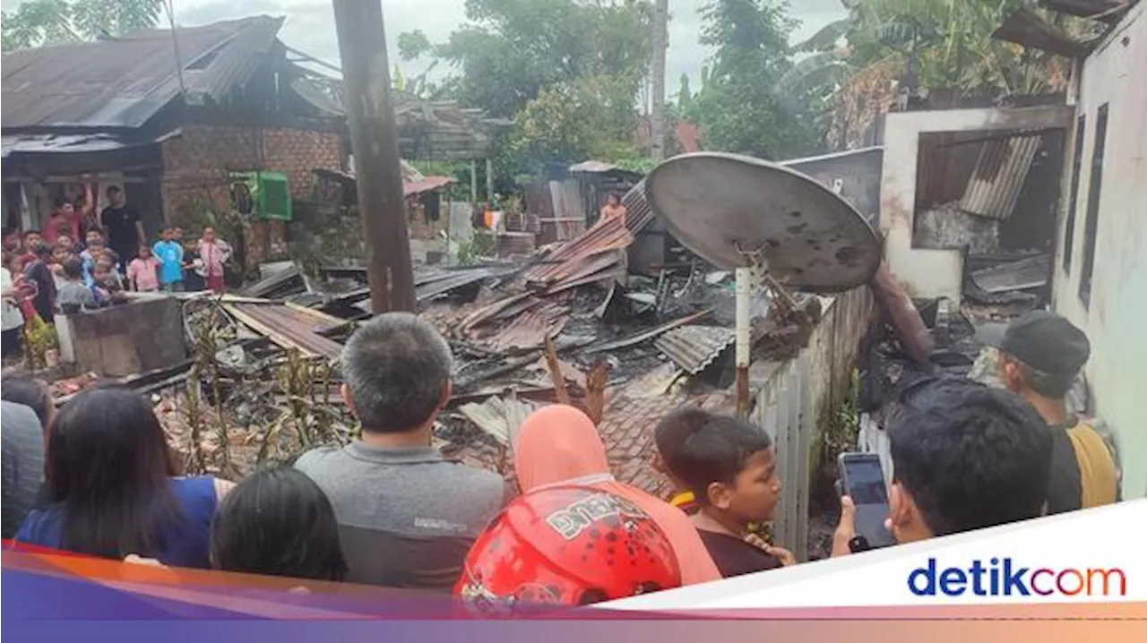 Kronologi 2 Rumah di Lubuklinggau Terbakar gegara Charger HP Meledak