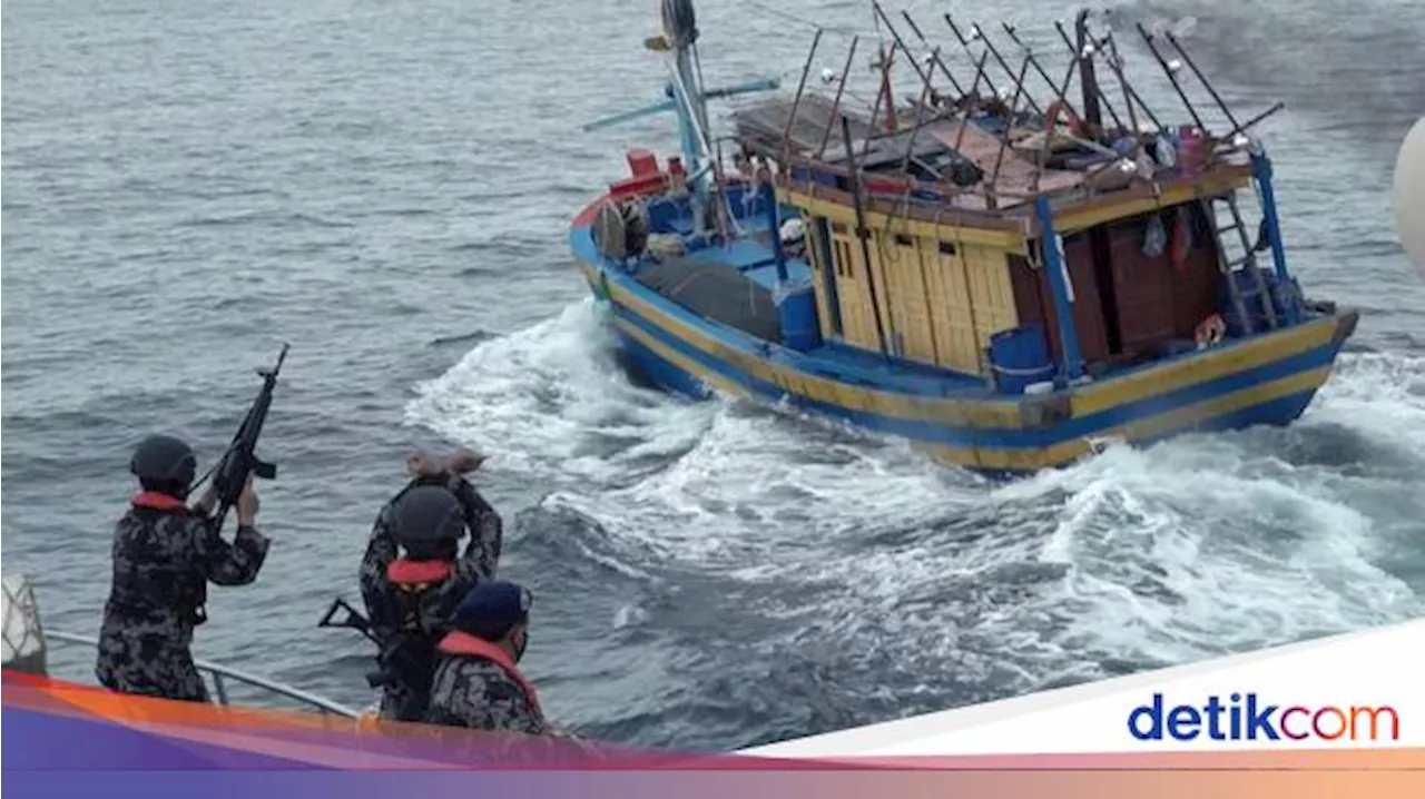 KKP Ungkap Asal Kapal Paling Sering Maling Ikan di RI: Malaysia-Filipina