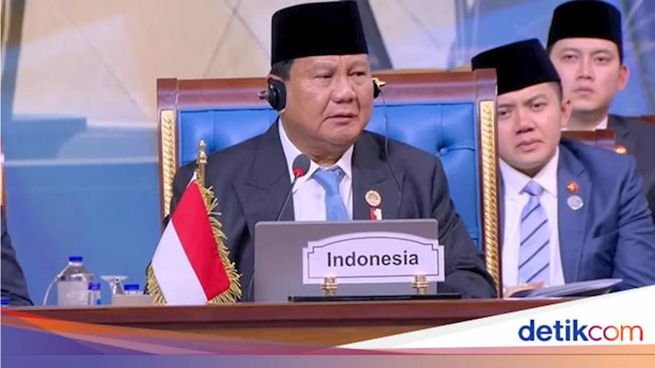 Presiden Prabowo Ajak D-8 Fokus pada Ekonomi Biru