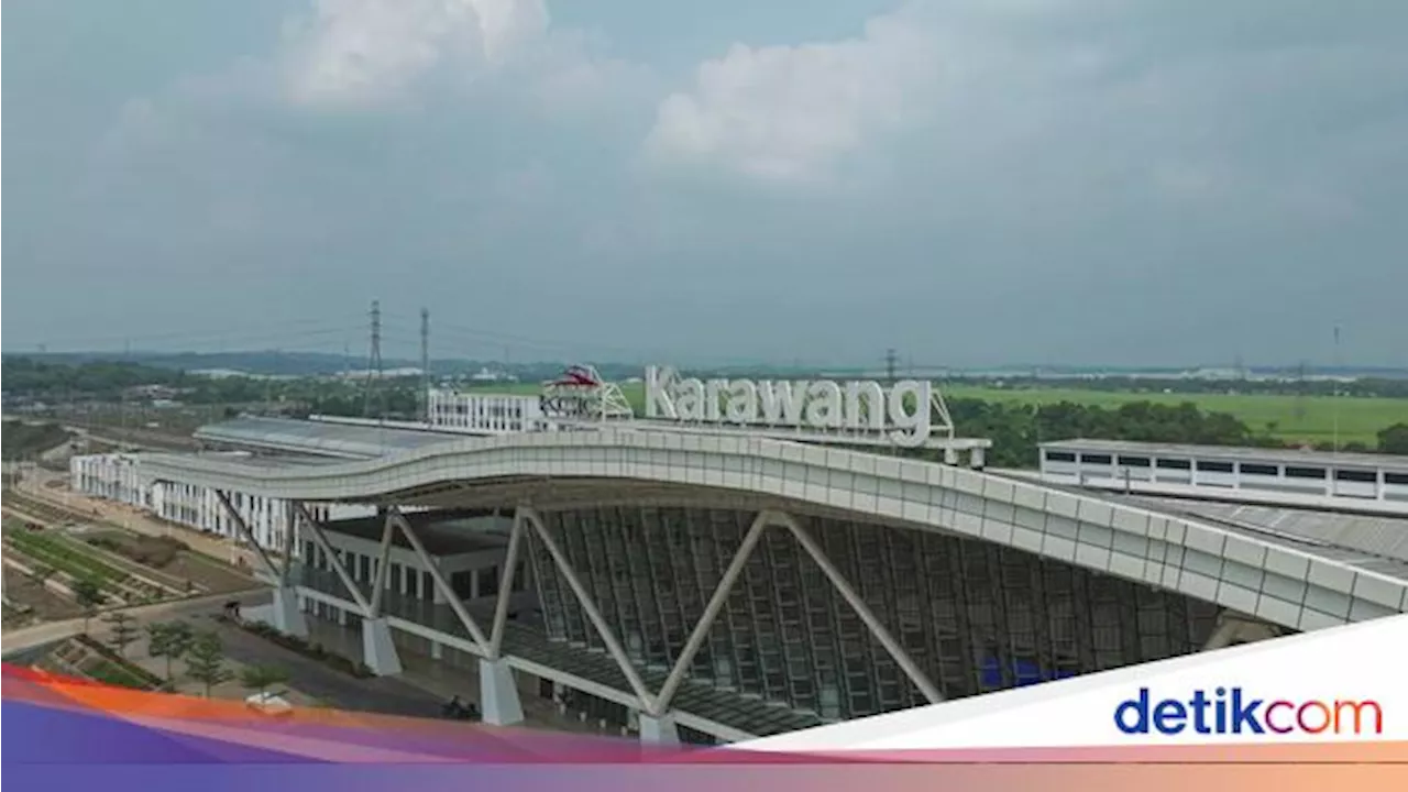 Stasiun Whoosh Karawang Dibuka 24 Desember, Perjalanan dari Jakarta 15 Menit