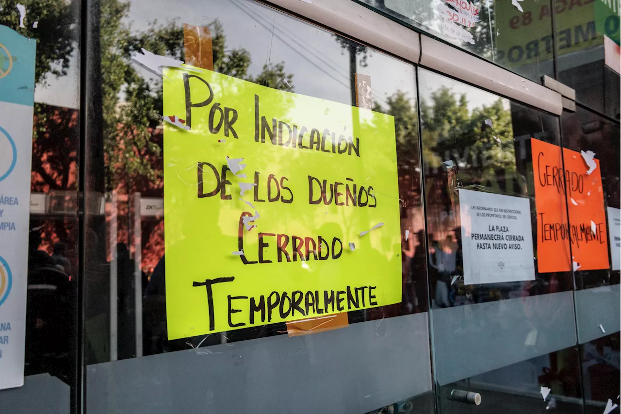 Comerciantes y locatarios de Plaza Izazaga 89 retiran bloqueo; acuerdan dialogar con dueño del inmueble y gobierno de CDMX