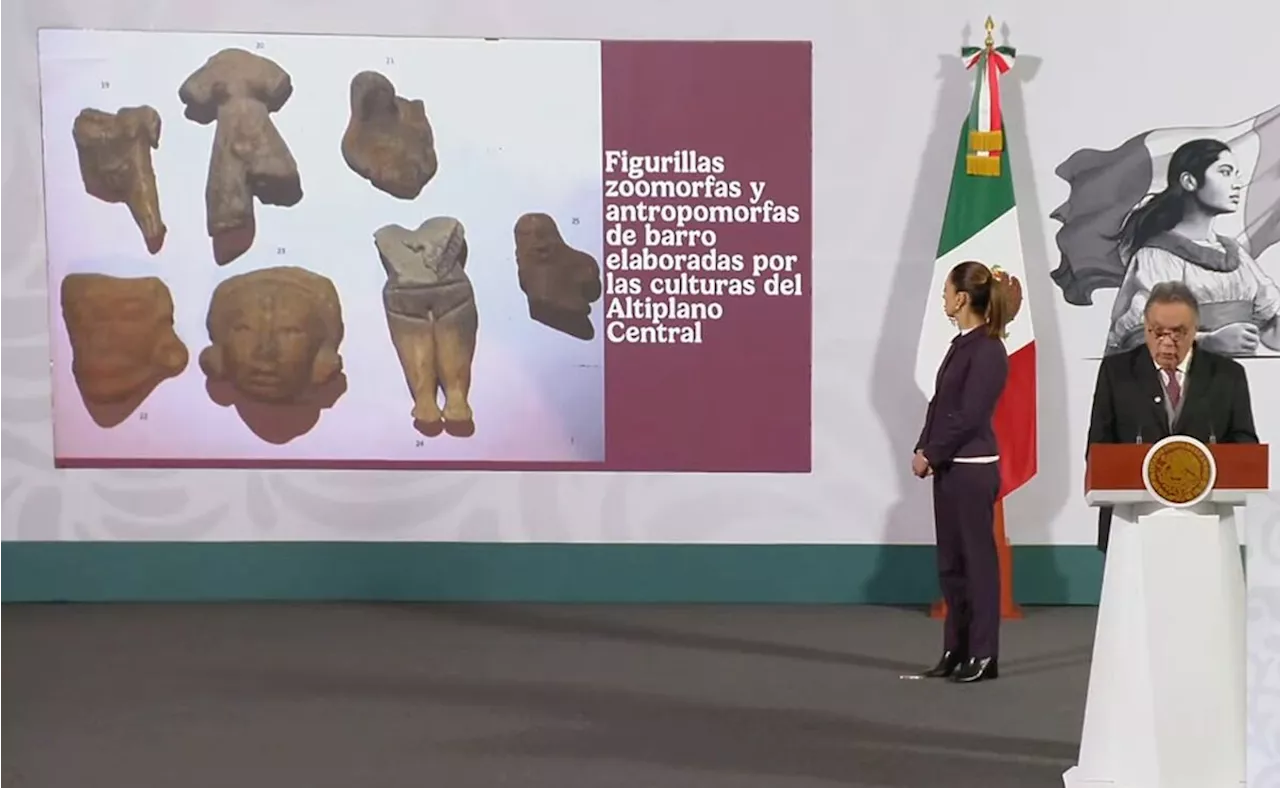 El gobierno de México recuperó 101 piezas arqueológicas e históricas en Italia; se esperan 600 más