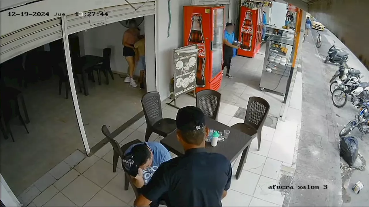 Atracan a líder social y a su escolta en una cafetería de Valledupar