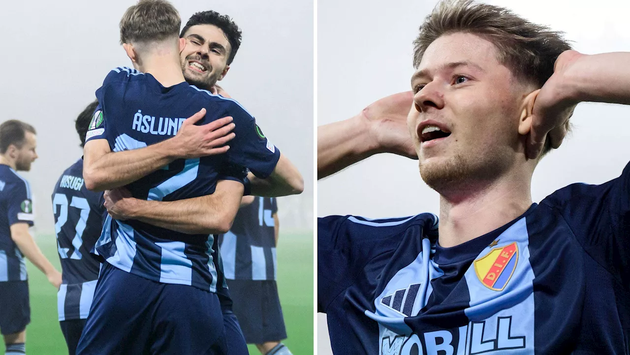 Djurgården säkrar åttondelsfinal i Europa Conference League