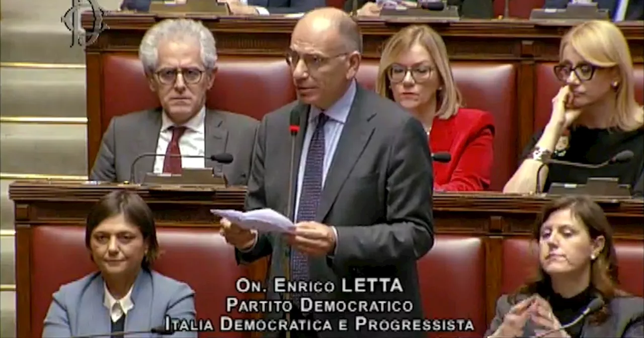 Enrico Letta non è più parlamentare: la Camera accoglie le dimissioni