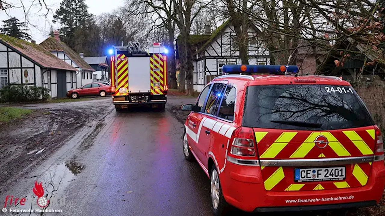 Keine Explosion: Feuerwehr löst Alarm in Rixförde