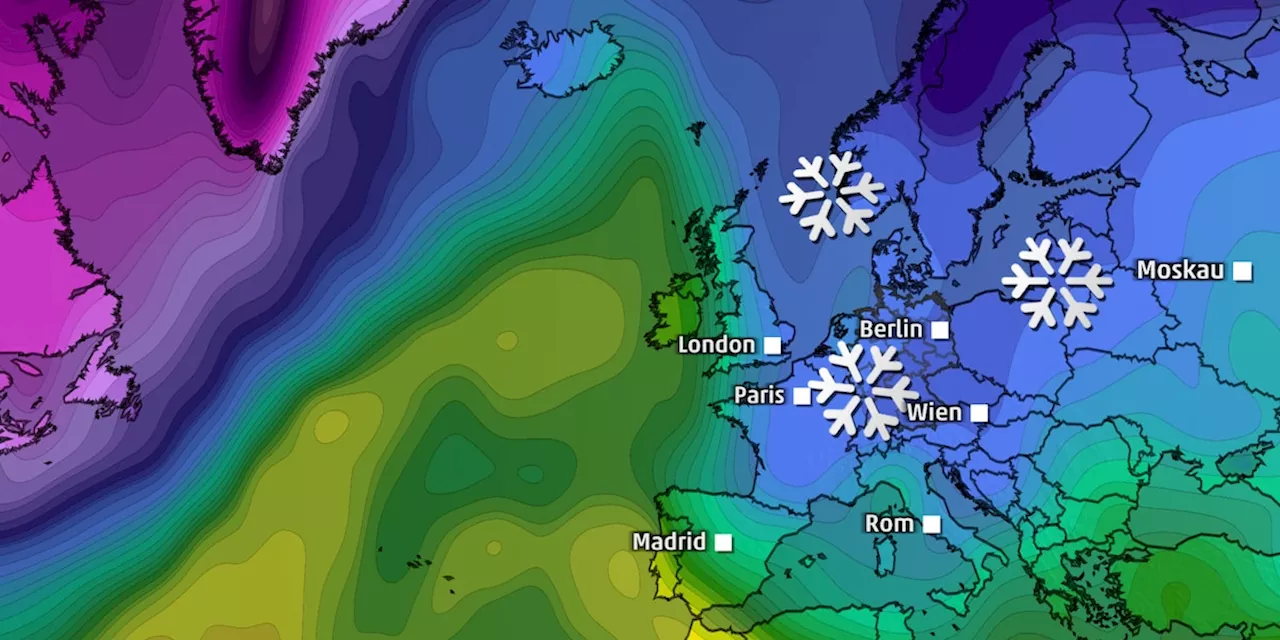 Orkan-Duo bringt Schnee und die nächste Dunkelflaute nach Deutschland